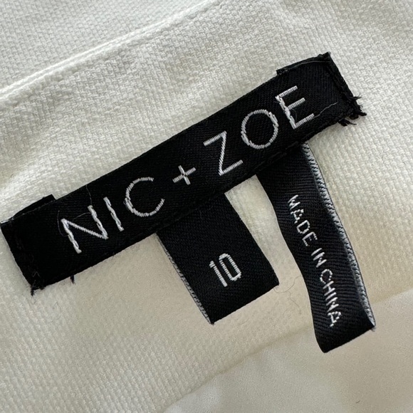 🆕 Nic & Zoe Embroidered skirt in size 10 - Picture 6 of 10